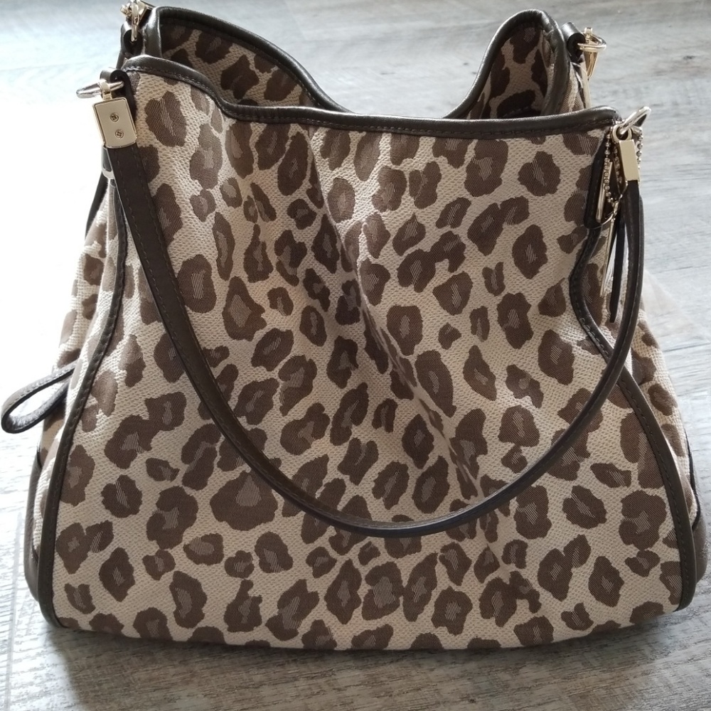 Coach Leopard Purse - Picture 1 of 8